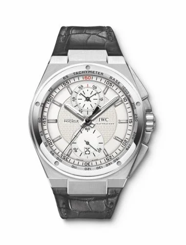 IWC Big Ingenieur Chronograph Stainless Steel / Silver / Strap IW3784-05 (3784-05, IW378405)